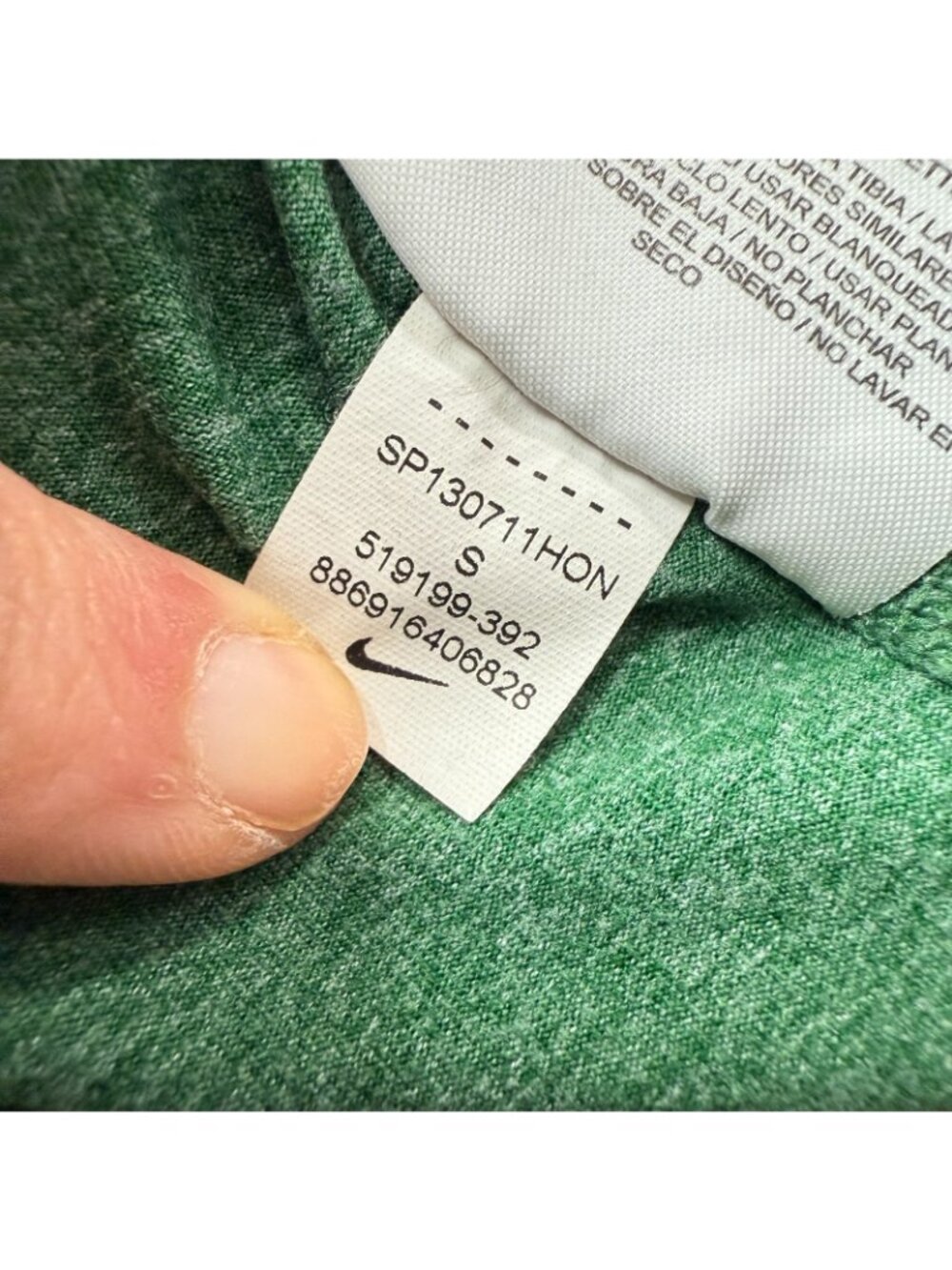 Nike Element Running 1/4 Zip Pullover Men S Green Reflective Stretch 519199 - Picture 9 of 16